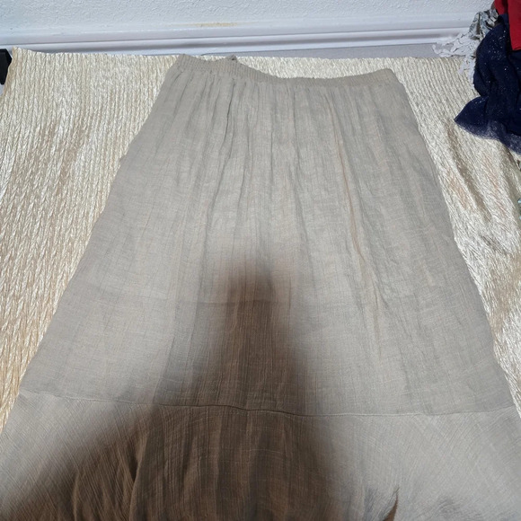 Bwear Gray Wrap Skirt Asymmetrical Casual - Picture 5 of 12